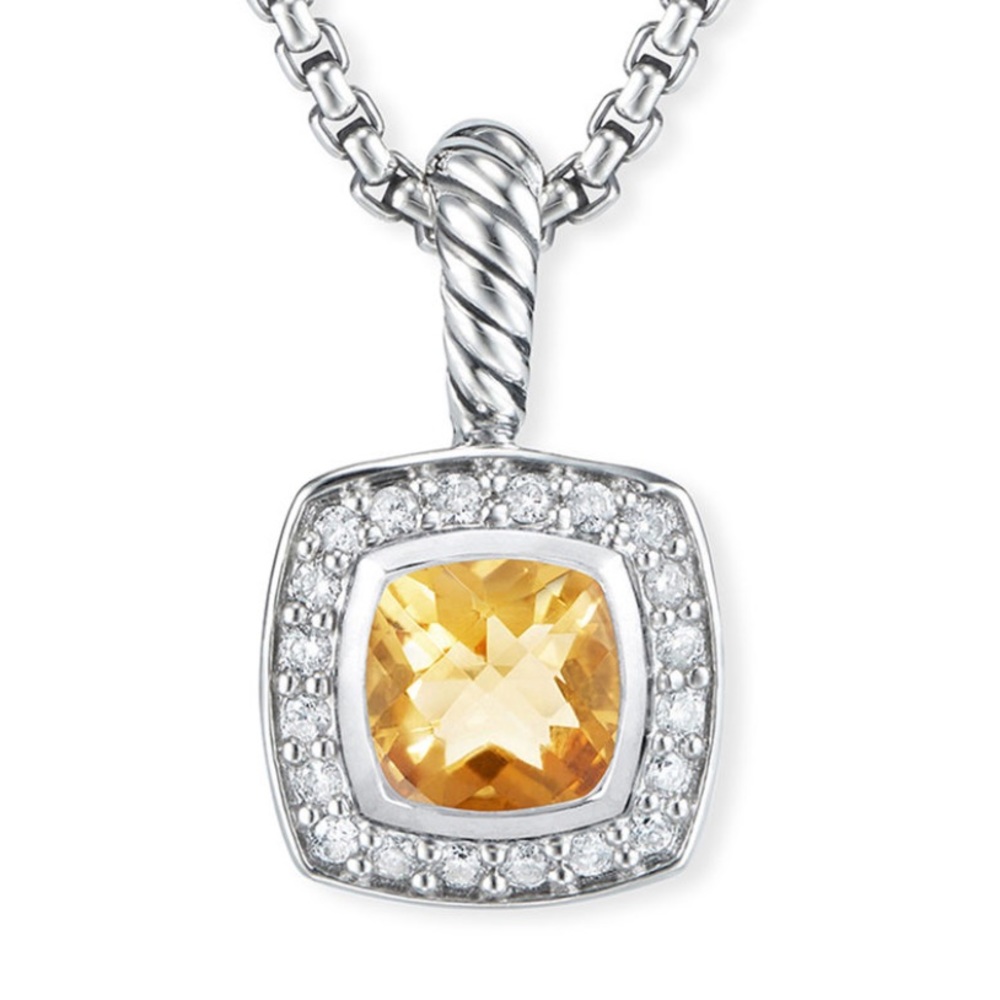 David Yurman Petite Albion Necklace with Diamonds